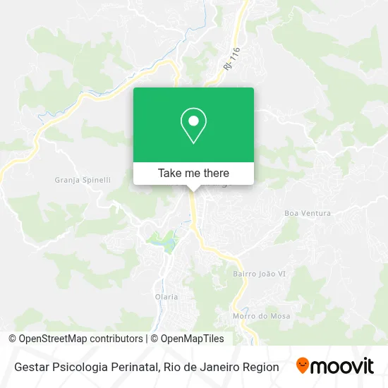 Gestar Psicologia Perinatal map