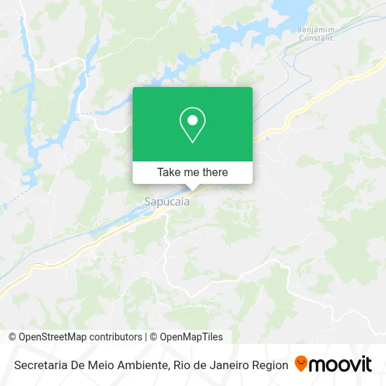 Secretaria De Meio Ambiente map