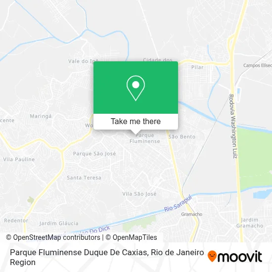 Parque Fluminense Duque De Caxias map