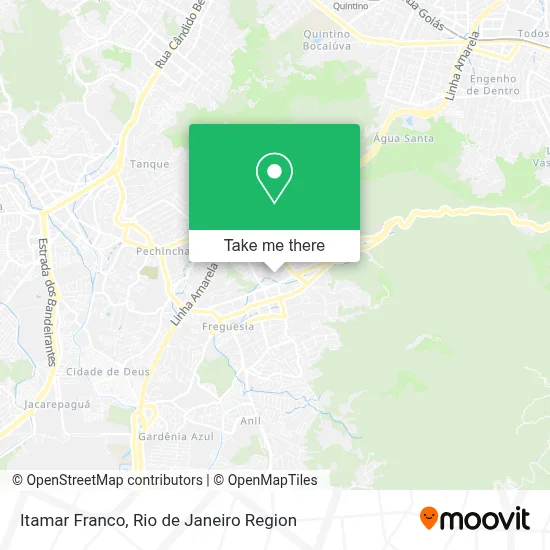 Itamar Franco map
