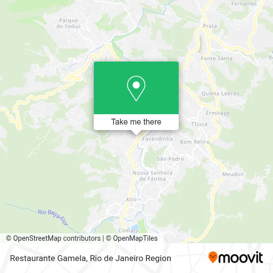 Restaurante Gamela map
