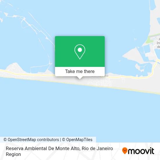 Reserva Ambiental De Monte Alto map
