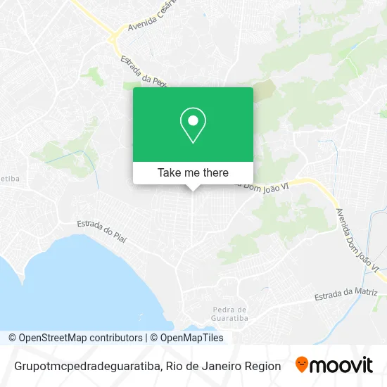 Grupotmcpedradeguaratiba map