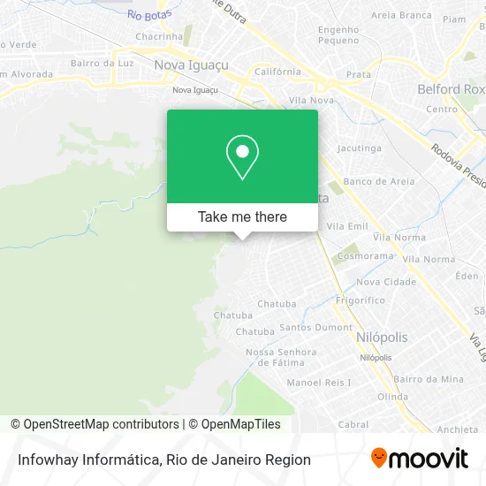 Infowhay Informática map