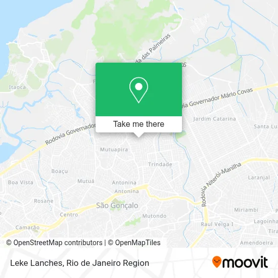 Leke Lanches map