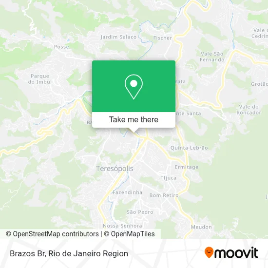 Brazos Br map