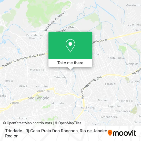 Trindade - Rj Casa Praia Dos Ranchos map