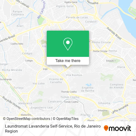 Laundromat Lavanderia Self-Service map