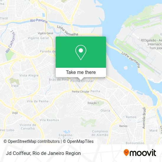 Jd Coiffeur map