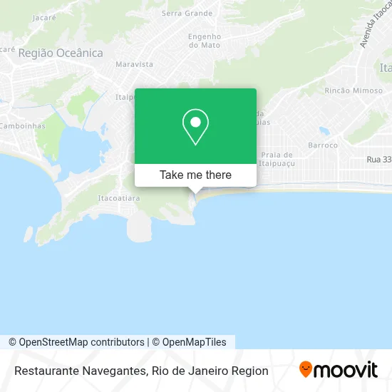 Restaurante Navegantes map