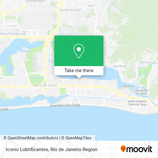 Iconic Lubrificantes map