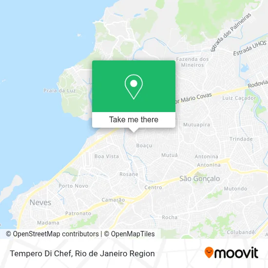 Tempero Di Chef map