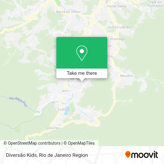 Diversão Kids map