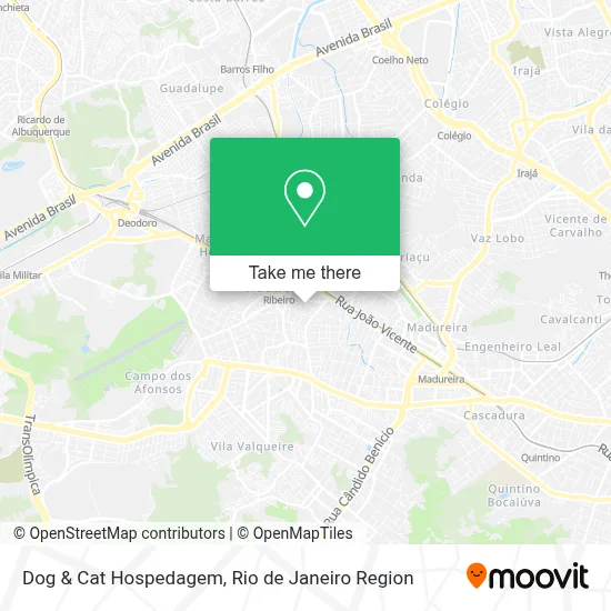 Dog & Cat Hospedagem map