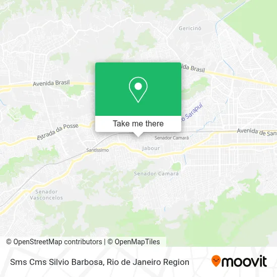 Sms Cms Silvio Barbosa map