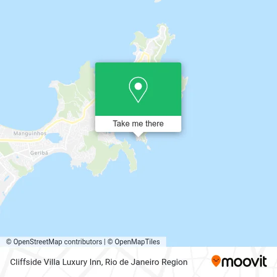 Cliffside Villa Luxury Inn map