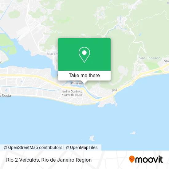 Rio 2 Veículos map