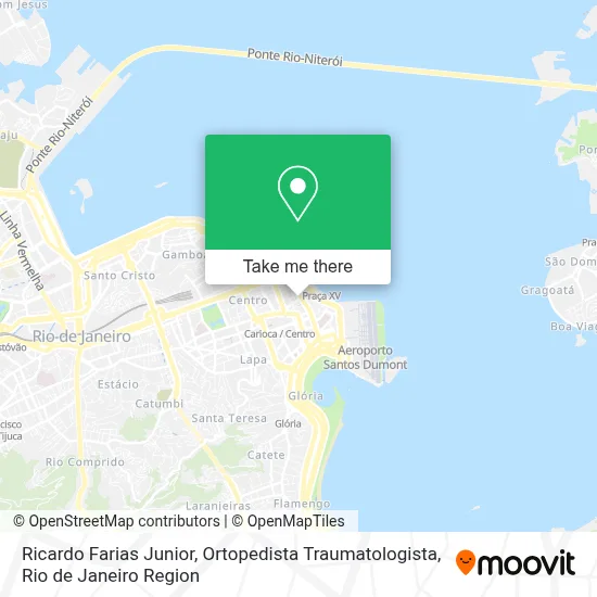 Ricardo Farias Junior, Ortopedista Traumatologista map