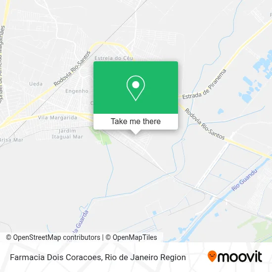 Farmacia Dois Coracoes map