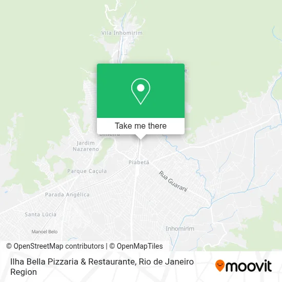 Ilha Bella Pizzaria & Restaurante map