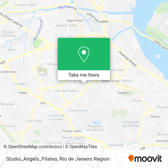 Studio_Angels_Pilates map