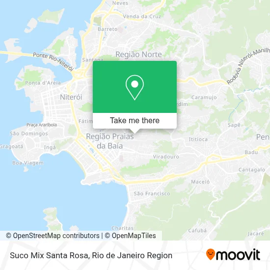 Suco Mix Santa Rosa map