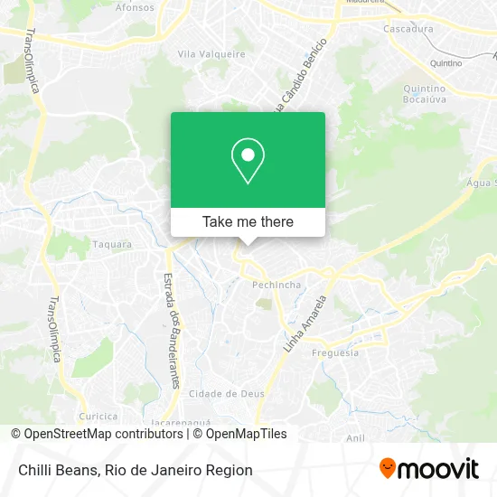 Chilli Beans map