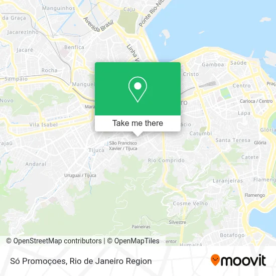 Só Promoçoes map