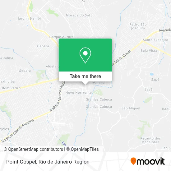 Point Gospel map