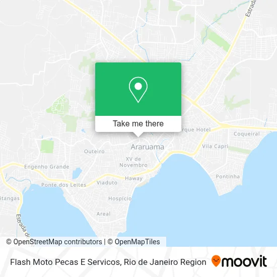 Flash Moto Pecas E Servicos map