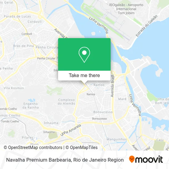Navalha Premium Barbearia map