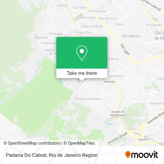 Padaria Do Cabral map