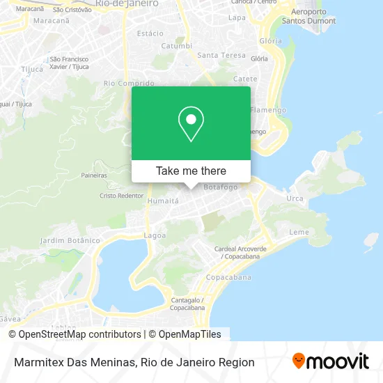 Marmitex Das Meninas map