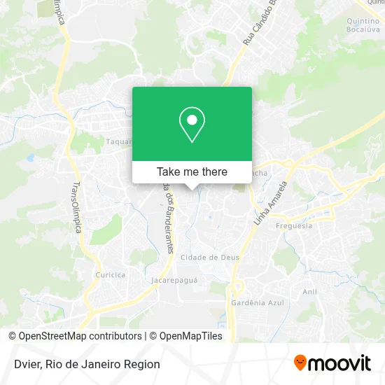 Dvier map