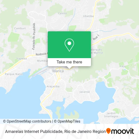 Amarelas Internet Publicidade map