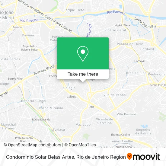 Condominio Solar Belas Artes map