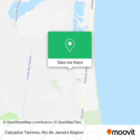 Calçados Tamires map