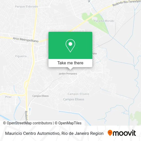 Mauricio Centro Automotivo map