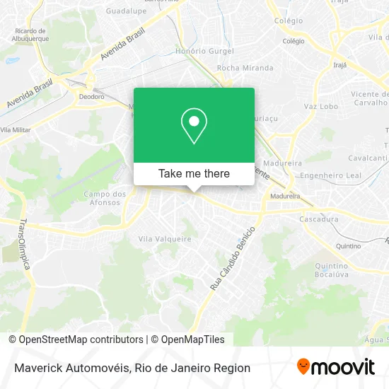Maverick Automovéis map