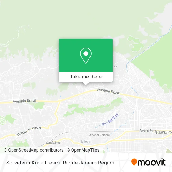 Sorveteria Kuca Fresca map