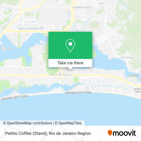 Pelitto Coffee (Stand) map