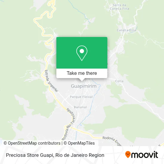 Preciosa Store Guapi map