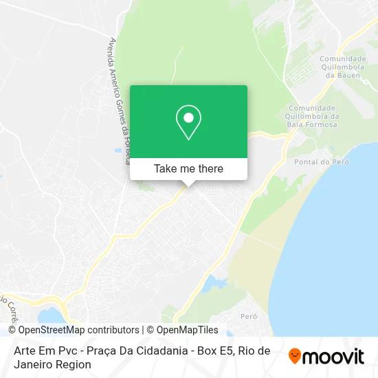 Arte Em Pvc -  Praça Da Cidadania - Box E5 map