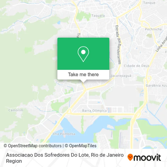 Associacao Dos Sofredores Do Lote map