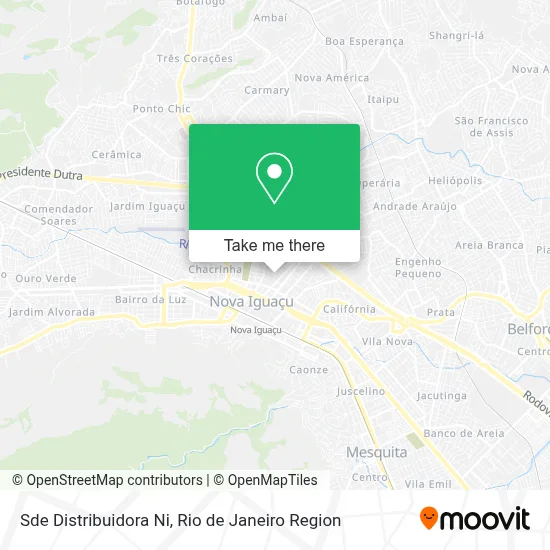 Sde Distribuidora Ni map