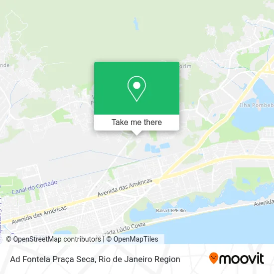 Ad Fontela  Praça Seca map