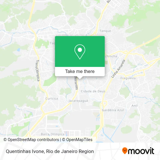Quentinhas Ivone map