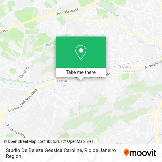 Studio De Beleza Gessica Caroline map