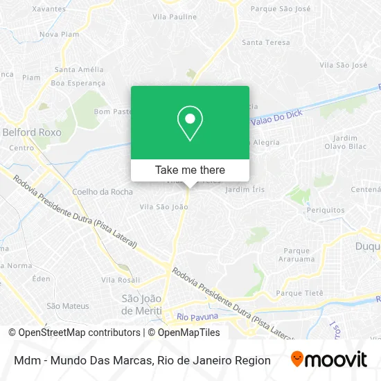 Mdm - Mundo Das Marcas map