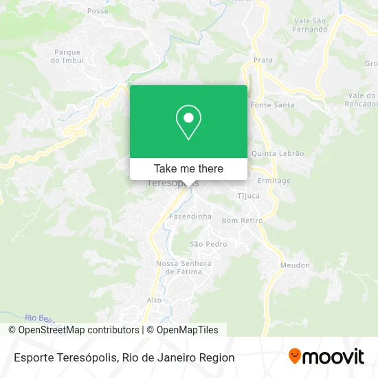 Esporte Teresópolis map